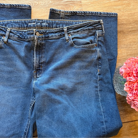 Old Navy Jeans Women 20 Blue
Wide Leg Mid Rise Baggy
Whiskering Flare Retro XXL - Picture 3 of 14